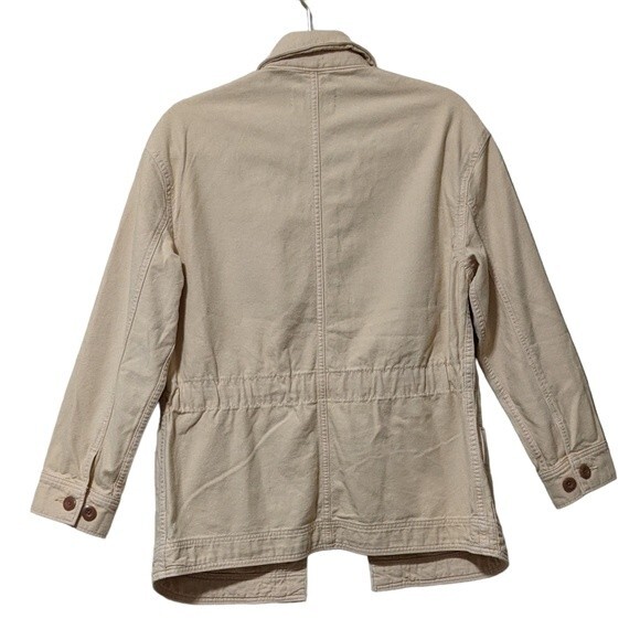 Everlane the cinchable Golden hour yellow chore utility jacket size XS - Picture 2 of 7